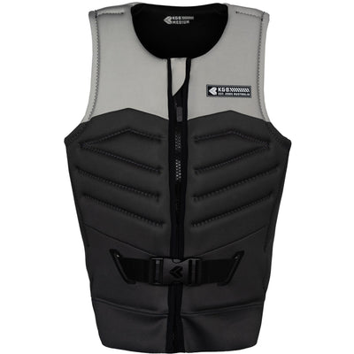 KGB Control Life Jacket - Platinum/Charcoal