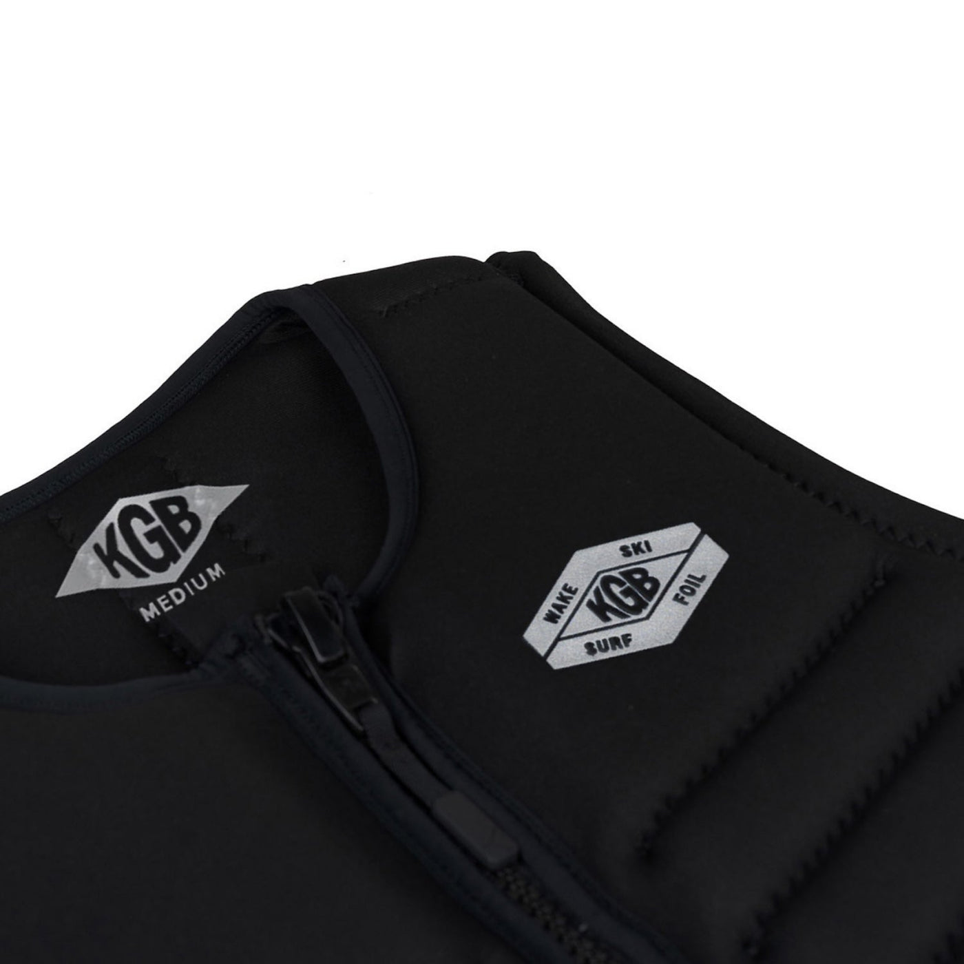 KGB Select Life Jacket - Black/Silver