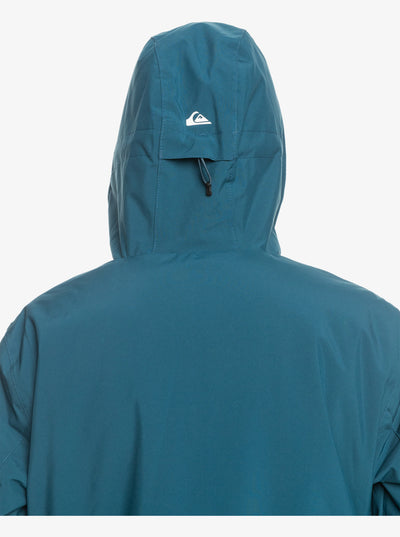 Quiksilver Mission Solid Snow Jacket - Majolica Blue