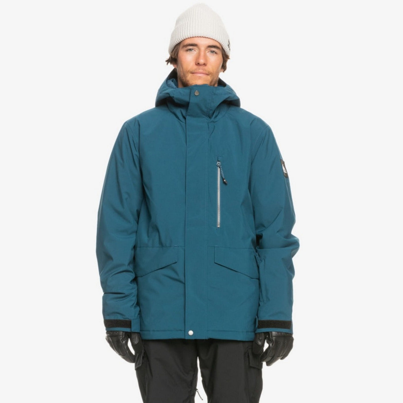 Quiksilver Mission Solid Snow Jacket - Majolica Blue