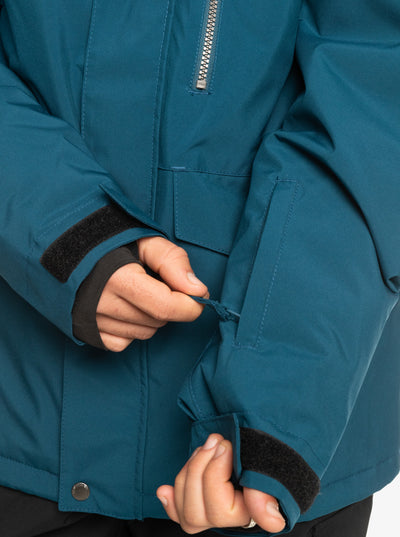 Quiksilver Mission Solid Snow Jacket - Majolica Blue