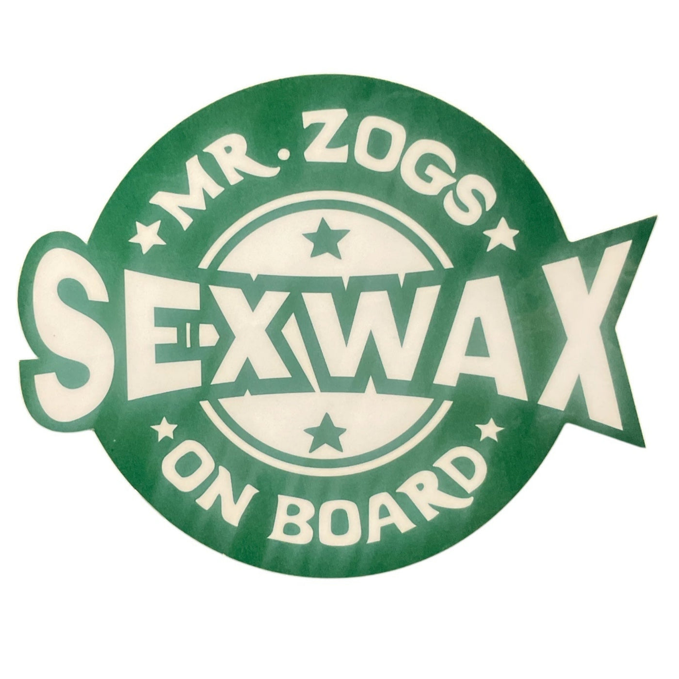 Mr Zogs Sex Wax On Board Stickers