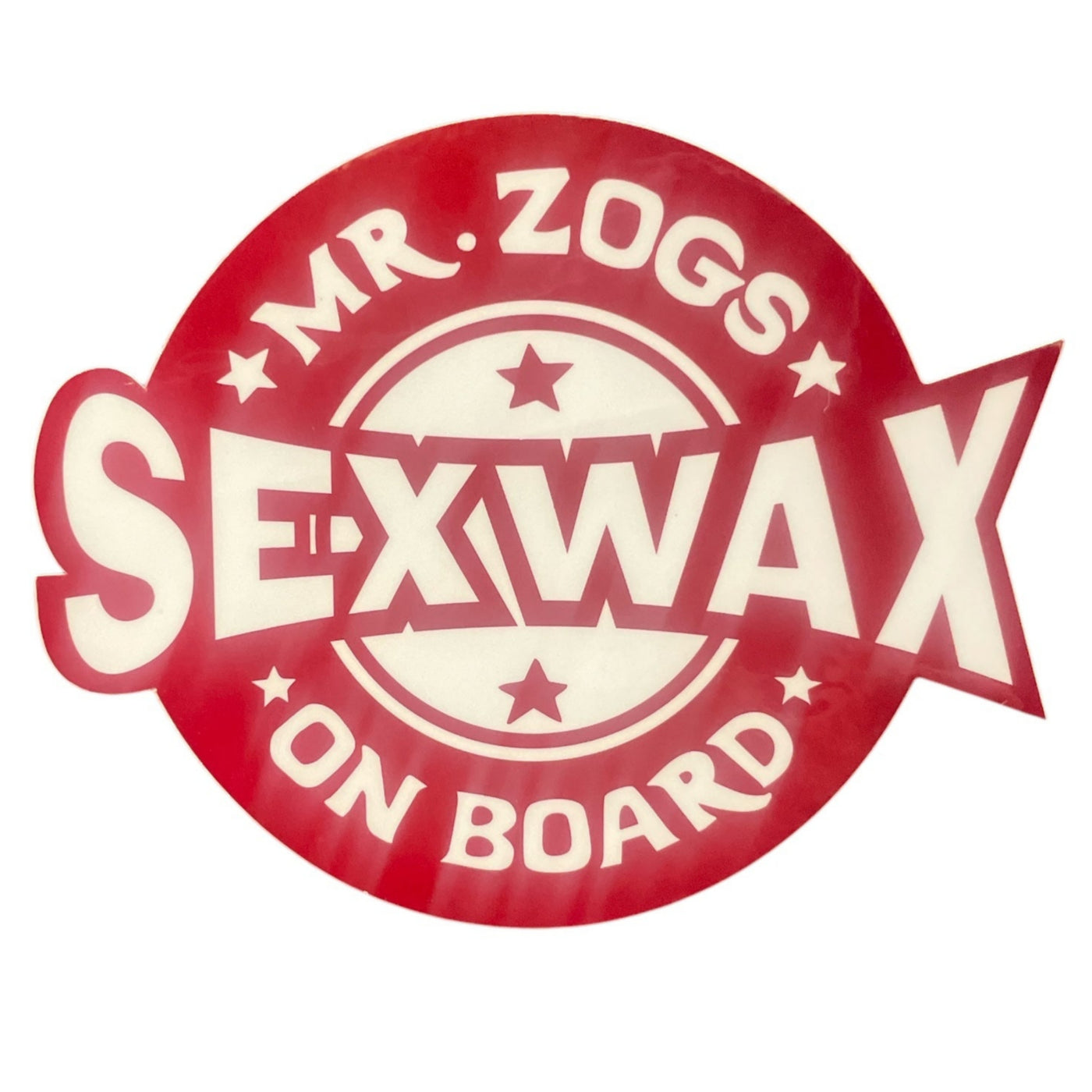 Mr Zogs Sex Wax On Board Stickers