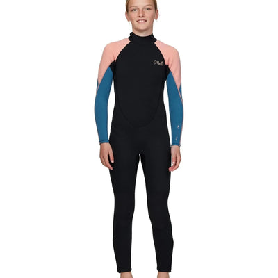 O'Neill Girl's Reactor 3/2mm Steamer Wetsuit - Peach