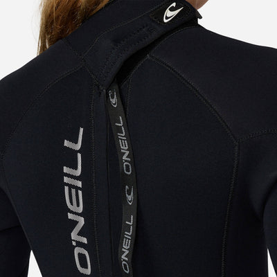 O'Neill Youth Reactor II 3/2mm Steamer Wetsuit - Black