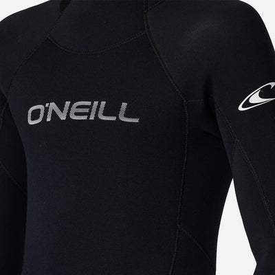 O'Neill Youth Reactor II 3/2mm Steamer Wetsuit - Black