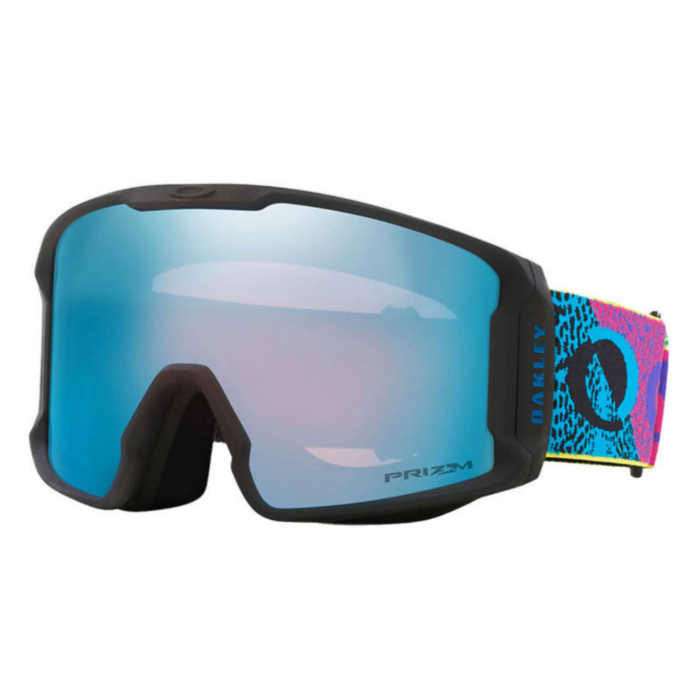 Oakley Line Miner - Multi Digital Ellipse, Prizm Snow Sapphire Iridium Lens (Large)