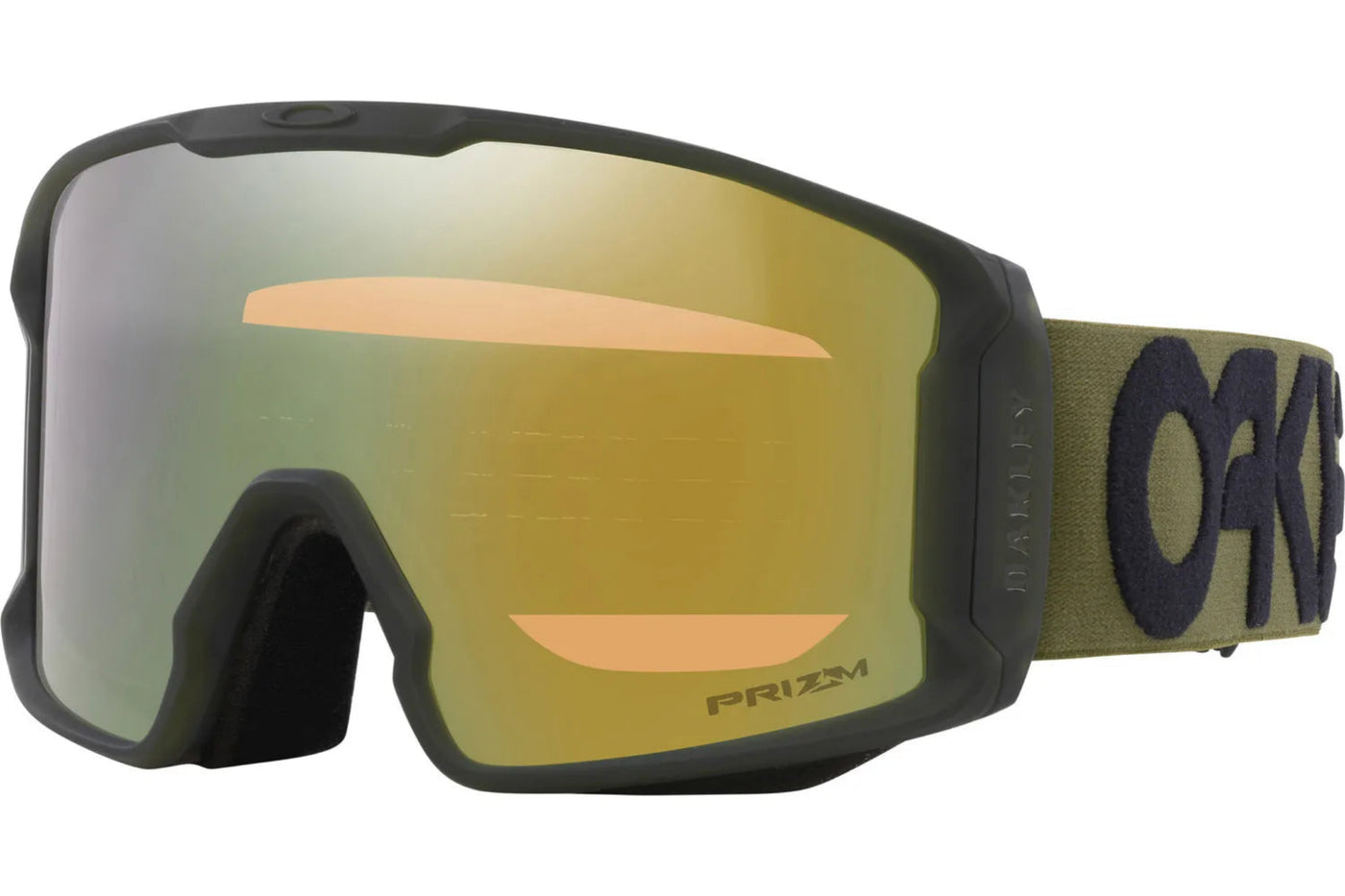 Oakley Line Miner - New Dark Brush, Prizm Sage Gold Iridium Lens (Large)