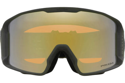Oakley Line Miner - New Dark Brush, Prizm Sage Gold Iridium Lens (Large)