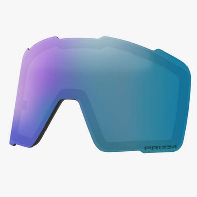 Oakley Line Miner Pro - Black, Prizm Snow Sapphire Iridium + Prizm Snow Iced Iridium Lens (Large)