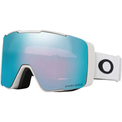Oakley Line Miner Pro - White, Prizm Snow Sapphire Iridium + Prizm Snow Iced Iridium Lens (Medium)