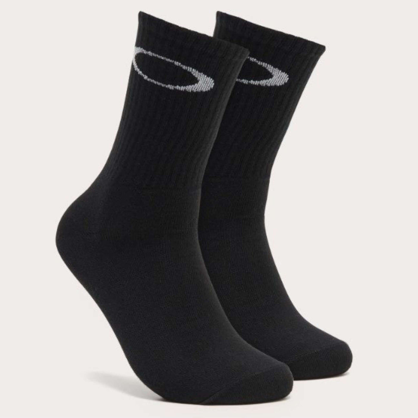 Oakley Men's Ellipse Crew Socks 3 Pack - Blackout