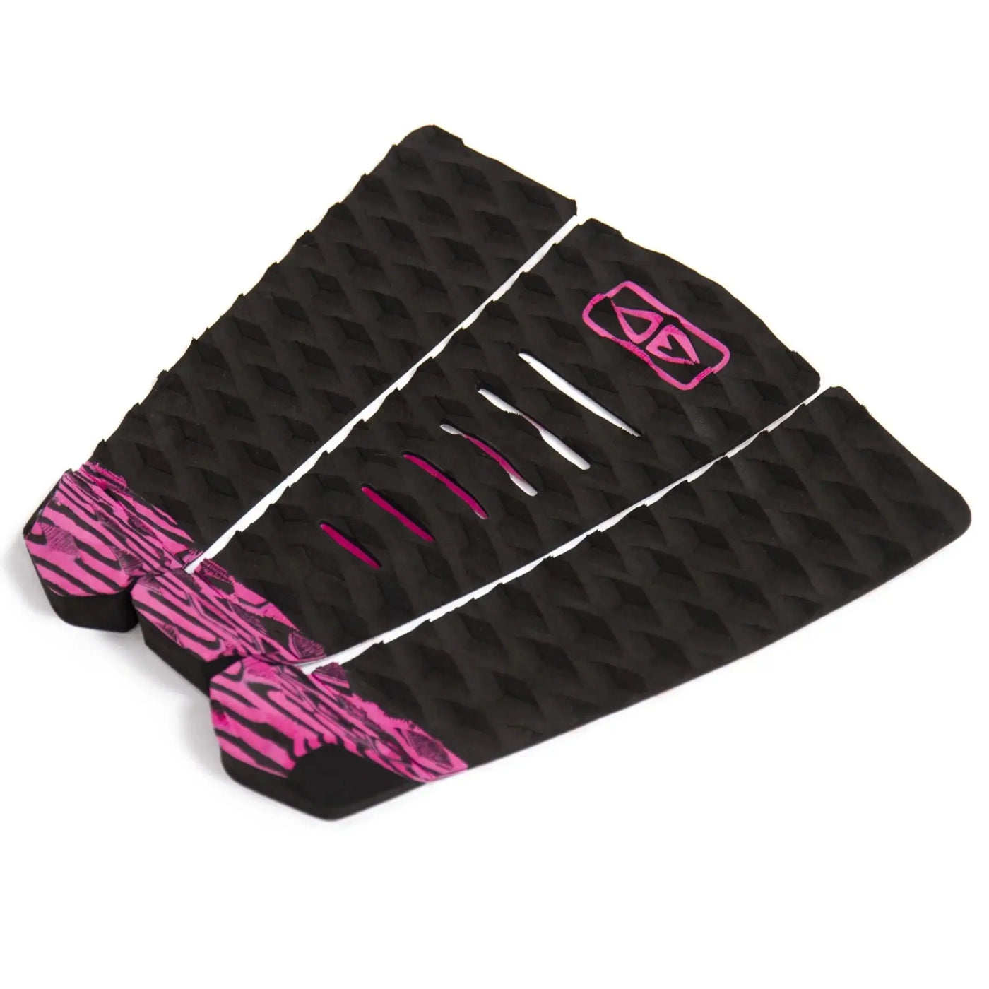 Ocean and Earth Simple Jack Shortboard Pad - Black/Pink