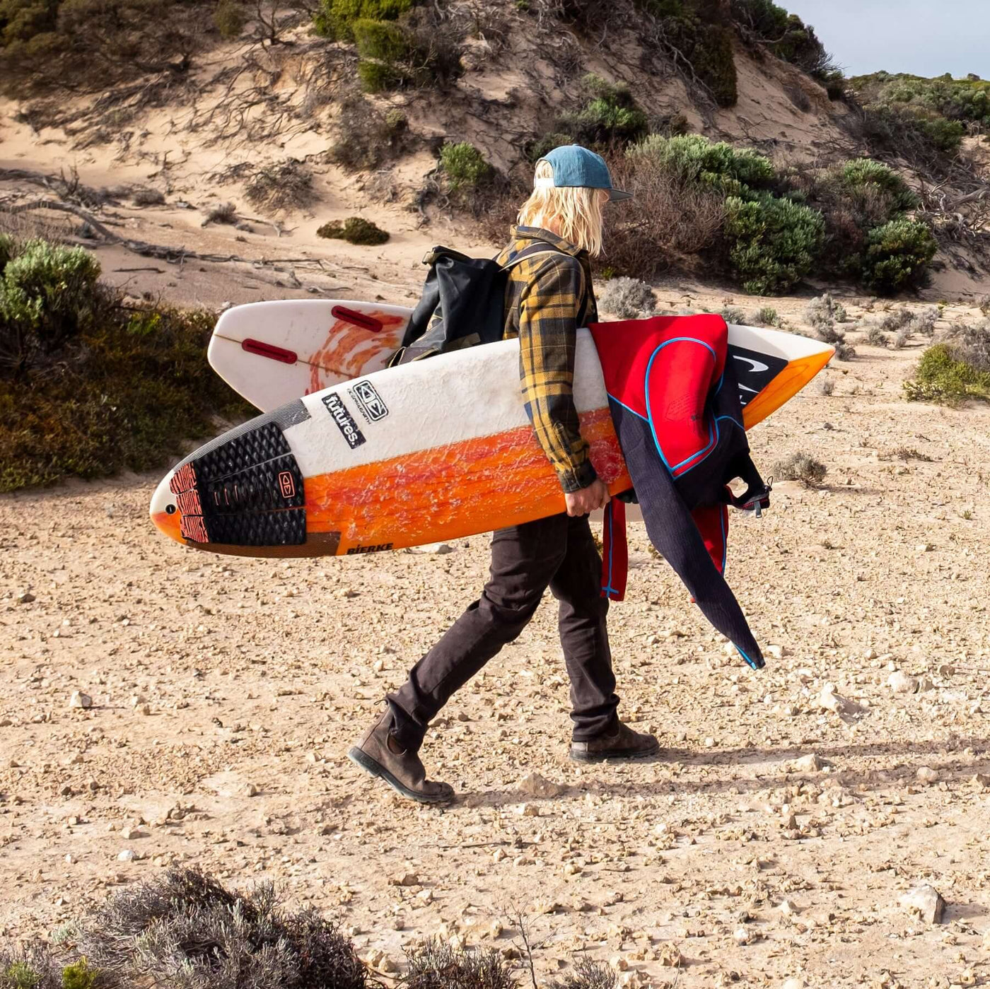Ocean and Earth Simple Jack Shortboard Pad - Black/Pink