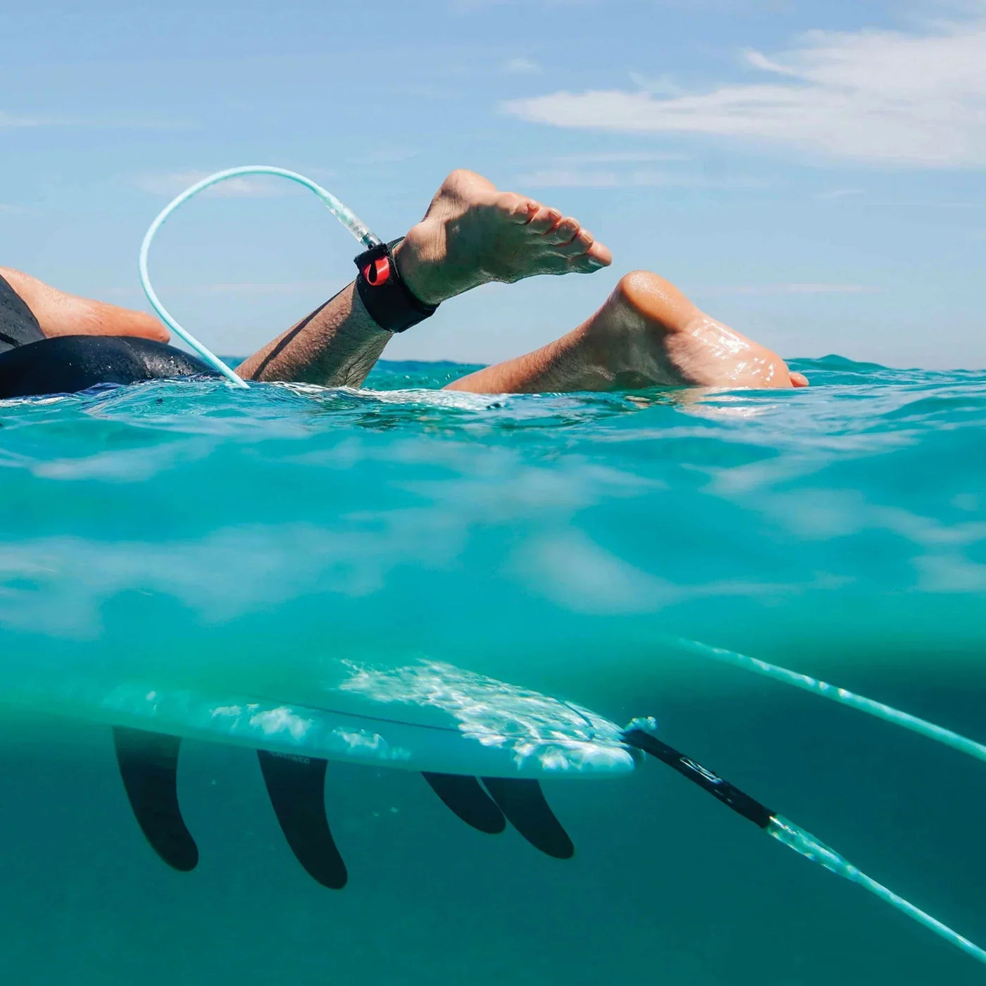 Ocean and Earth Sunset Leash 8'0 - Black