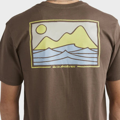 Quiksilver Desert Swells Tee - Major Brown