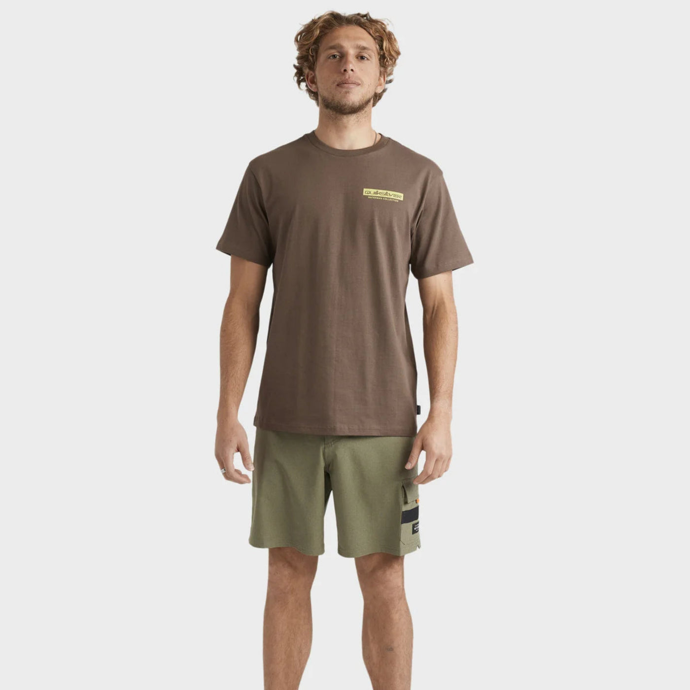 Quiksilver Desert Swells Tee - Major Brown