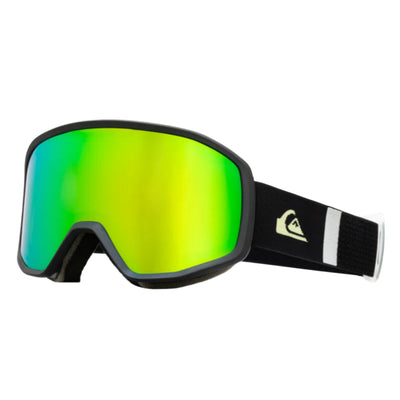 Quiksilver Harper - Black, Celery/Green Lens (Medium)