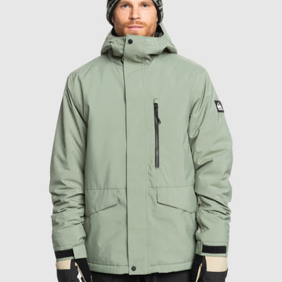 Quiksilver Mission Solid Snow Jacket - Sea Spray