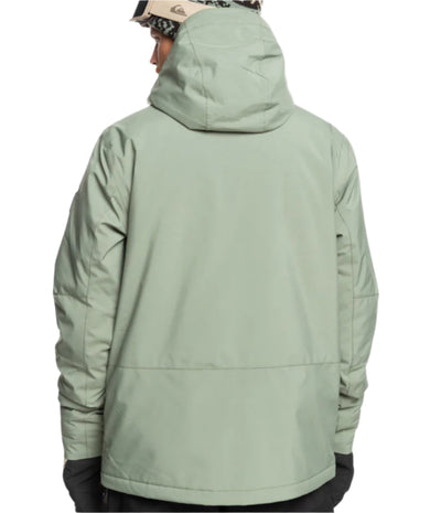 Quiksilver Mission Solid Snow Jacket - Sea Spray