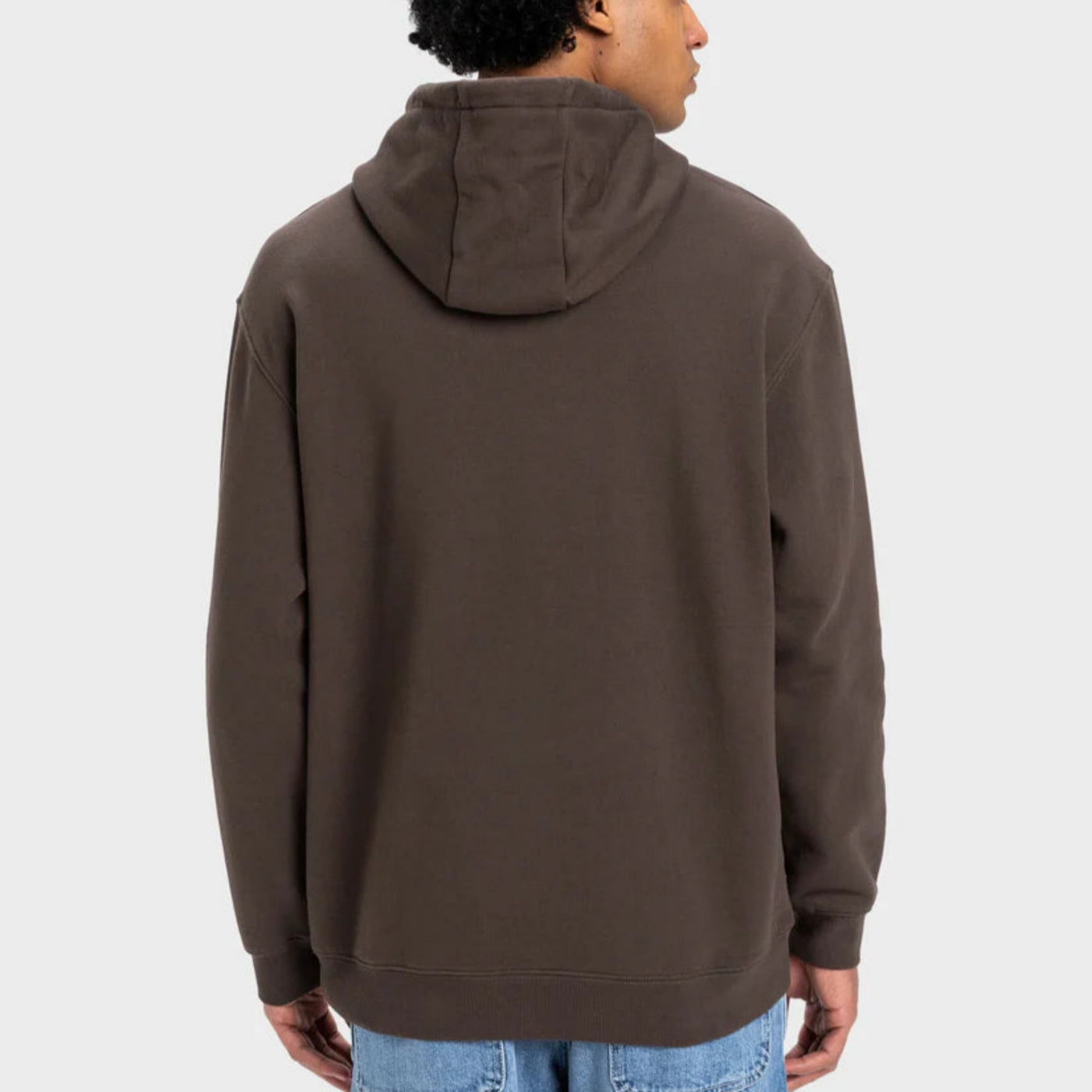 Quiksilver Stencil Hoodie - Turkish Coffee