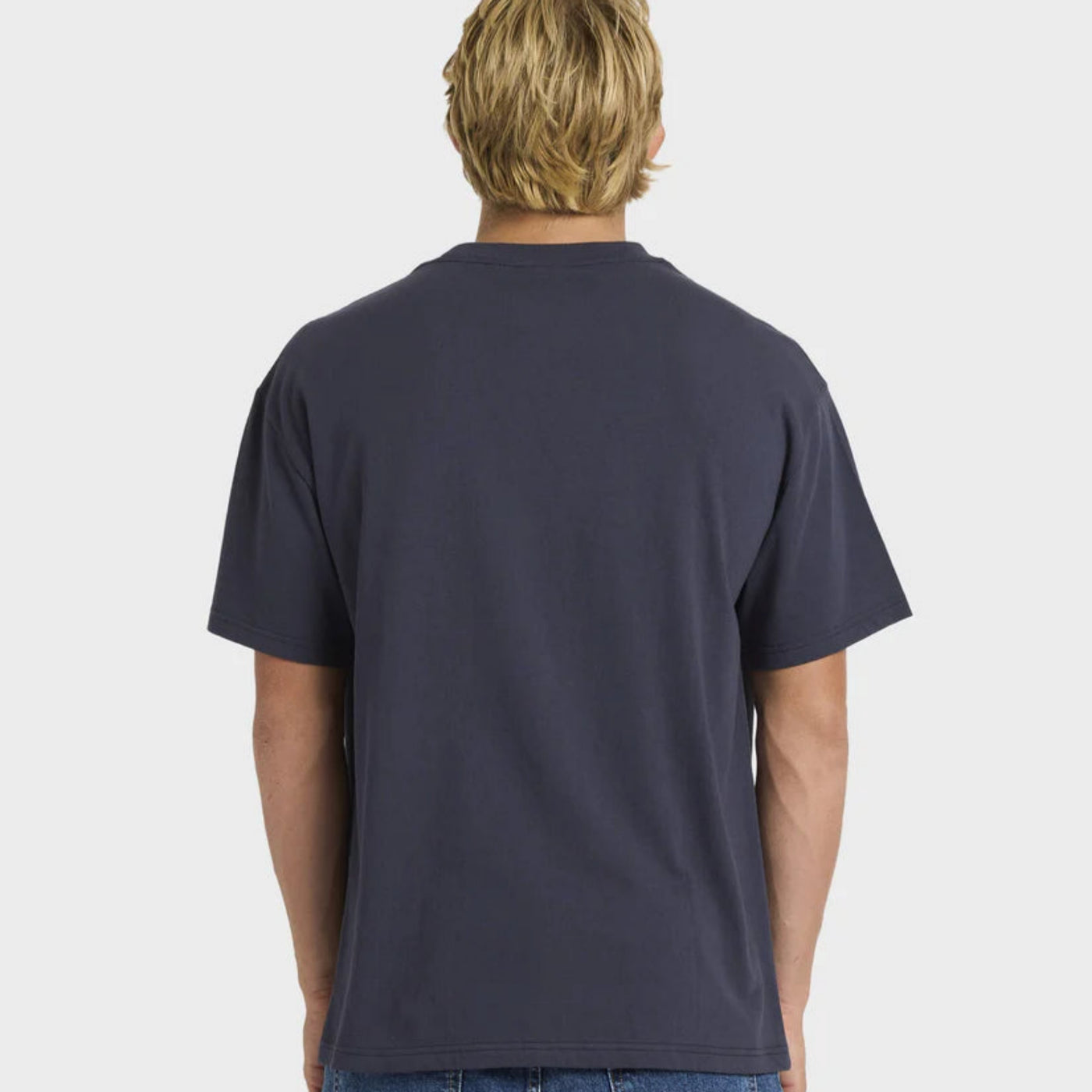 Quiksilver Tilt Panel Knit Tee - Black Wave