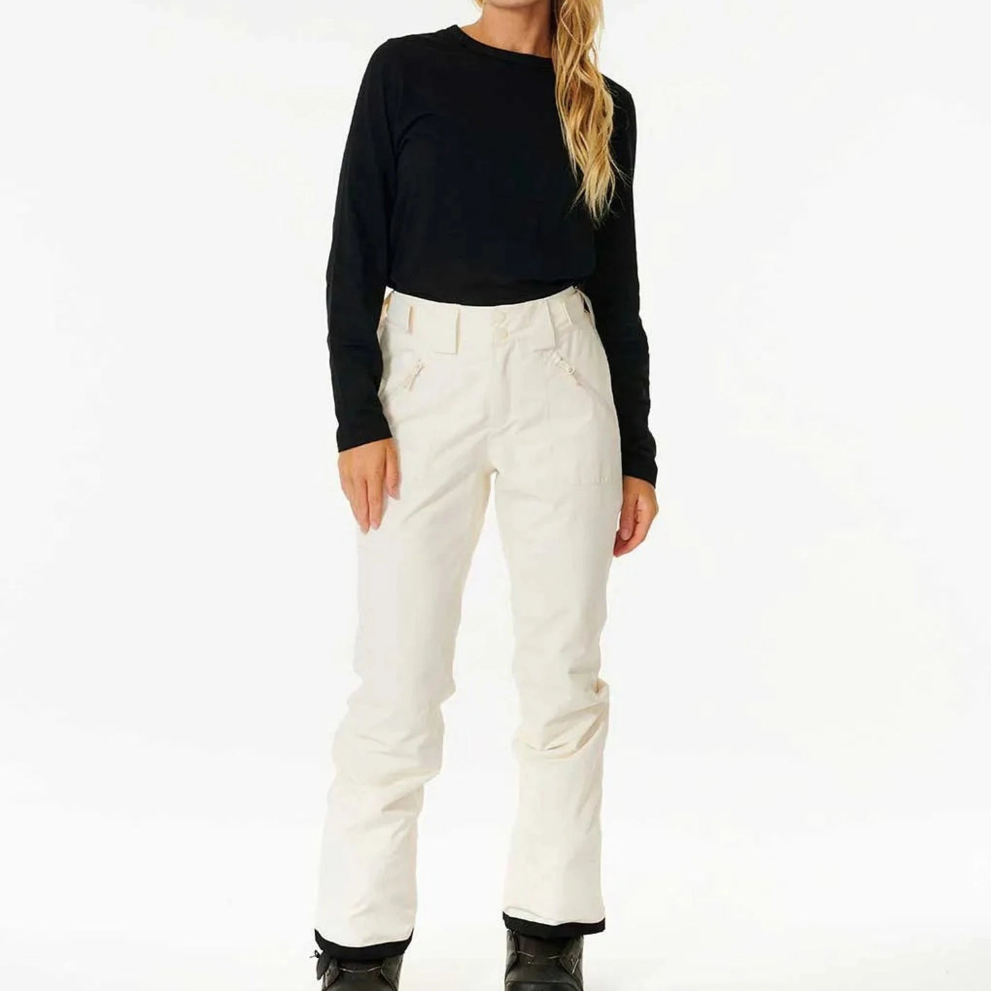 Rip Curl Rider High Waist Women's Snow Pants Black – Rapid Surf