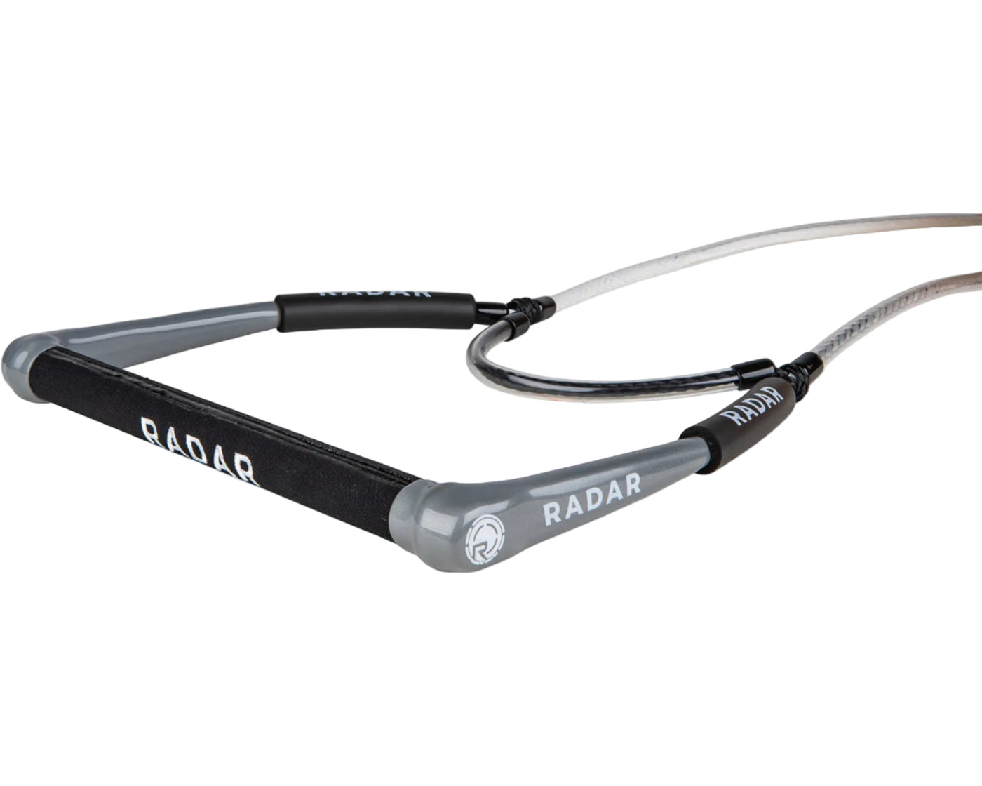 Radar Deep V Diamond Grip Handle - Silver/White