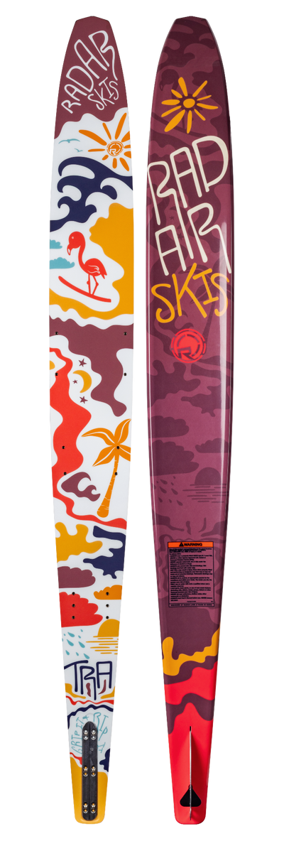 Radar T.R.A. Junior Slalom Ski - Ice Cream Tropics 2026
