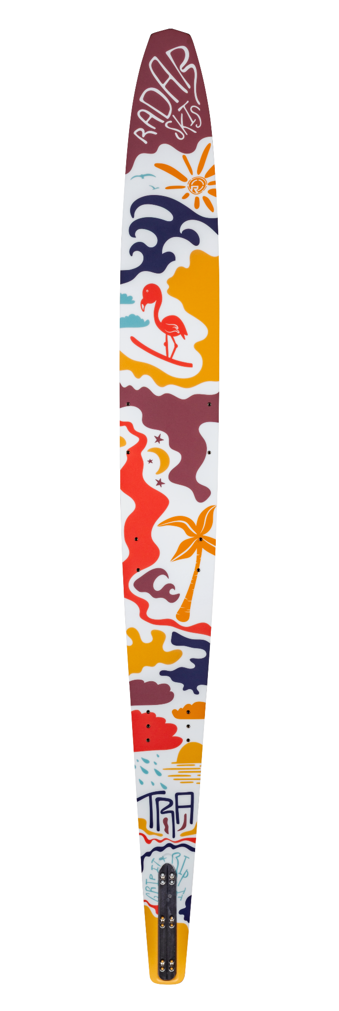 Radar T.R.A. Junior Slalom Ski - Ice Cream Tropics 2026