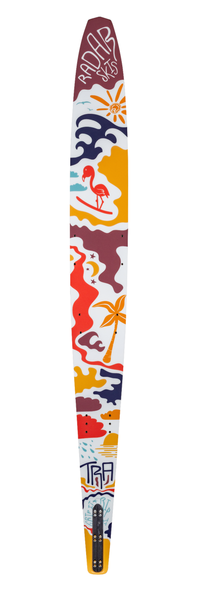 Radar T.R.A. Junior Slalom Ski - Ice Cream Tropics 2026