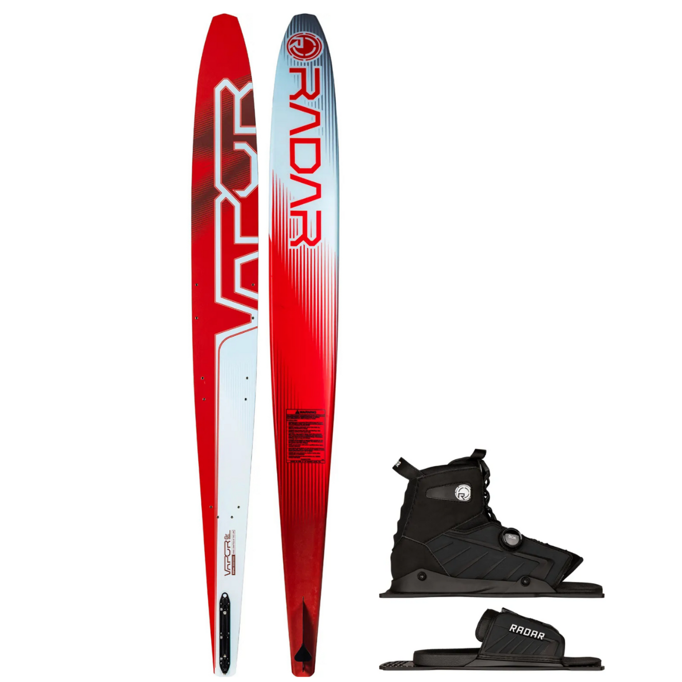 Radar Vapor Graphite Men's Slalom Ski 2026 w/ Vector BOA & BOA ARTP