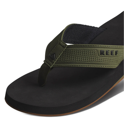 Reef Men's Layback Thongs - Olive