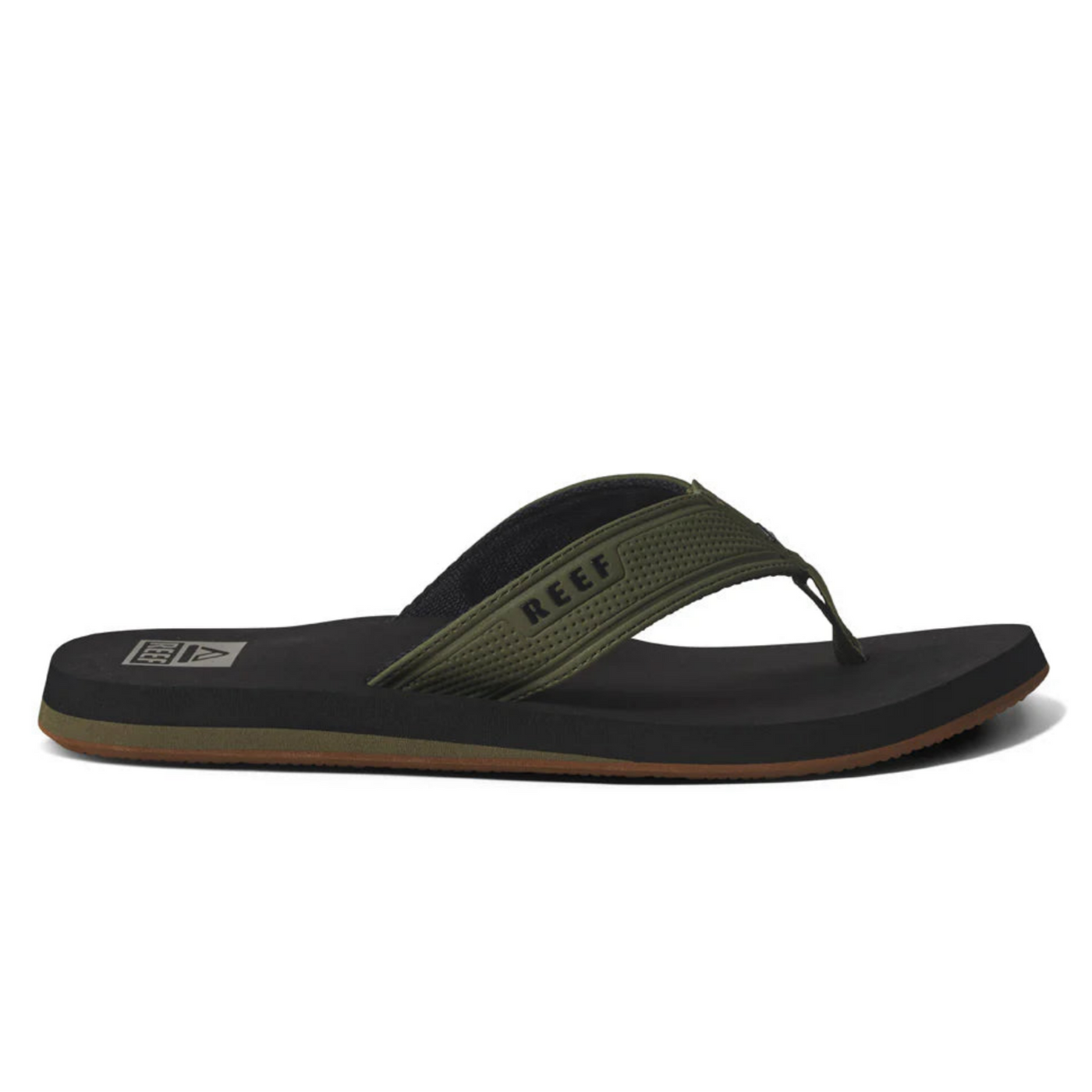 Reef Men's Layback Thongs - Olive
