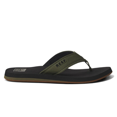 Reef Men's Layback Thongs - Olive
