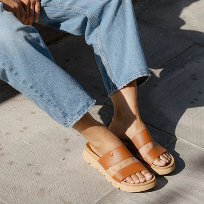 Reef Women's Vista Luxe Thea Slides - Brown