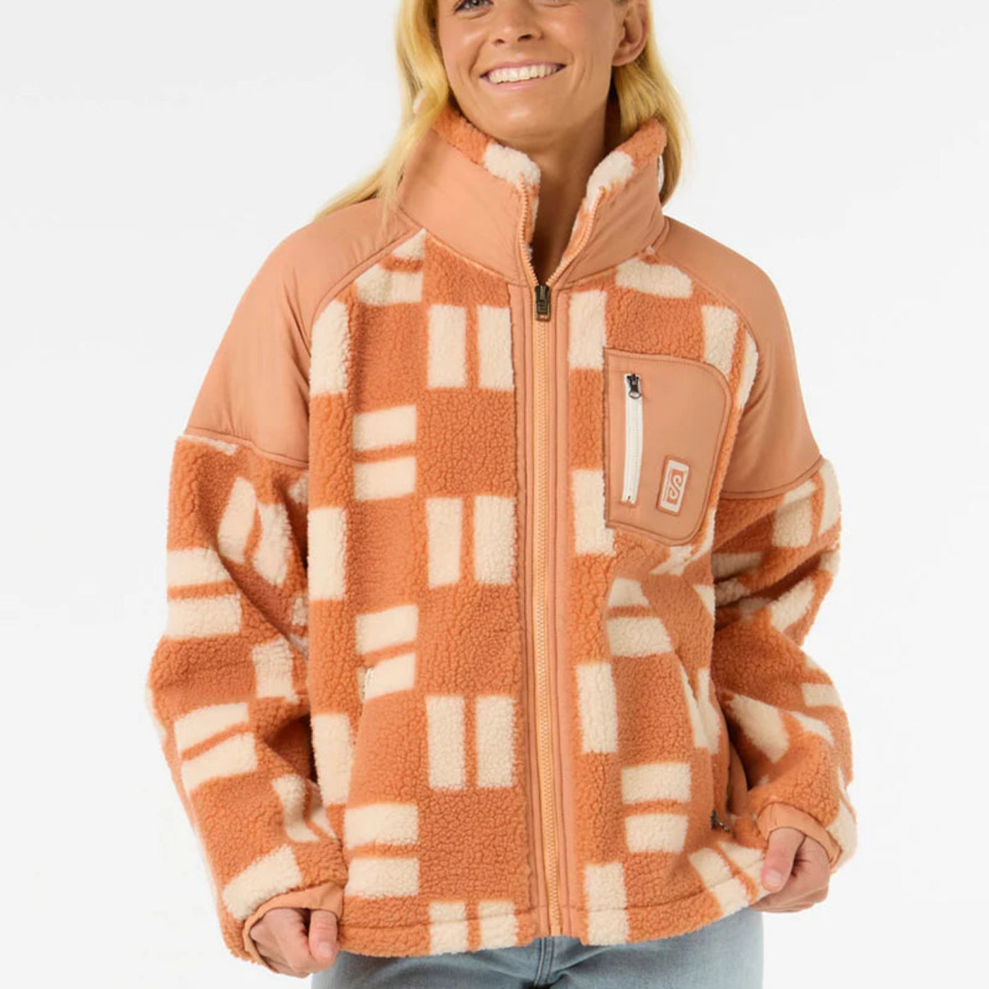 Rip Curl Anti-Series Shell Cove Fleece - Beige