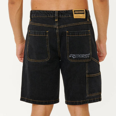 Rip Curl Archive Denim Walk Short - Washed Black