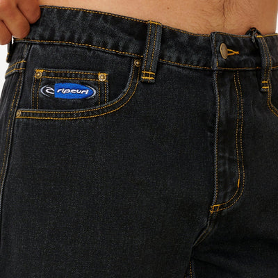 Rip Curl Archive Denim Walk Short - Washed Black
