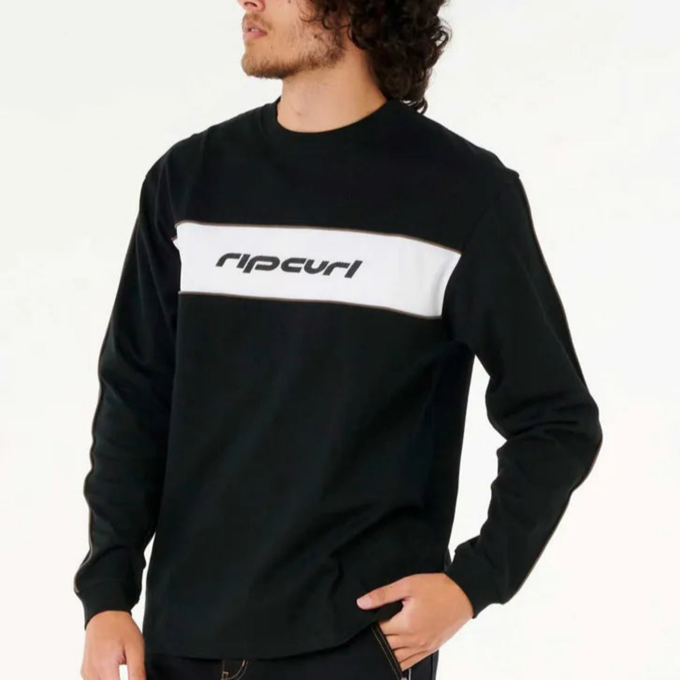 Rip Curl Archive Long Sleeve Tee - Black