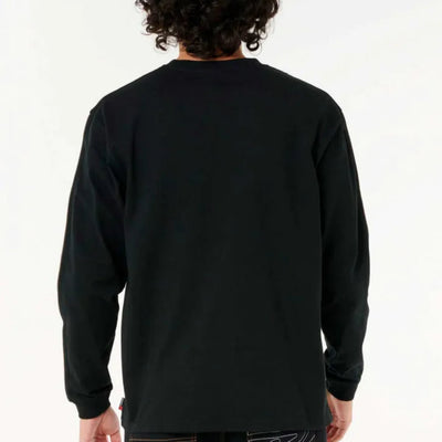 Rip Curl Archive Long Sleeve Tee - Black