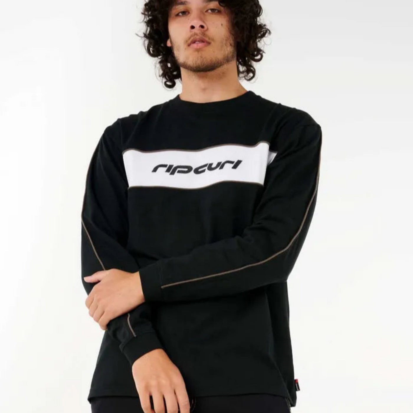 Rip Curl Archive Long Sleeve Tee - Black