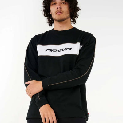 Rip Curl Archive Long Sleeve Tee - Black