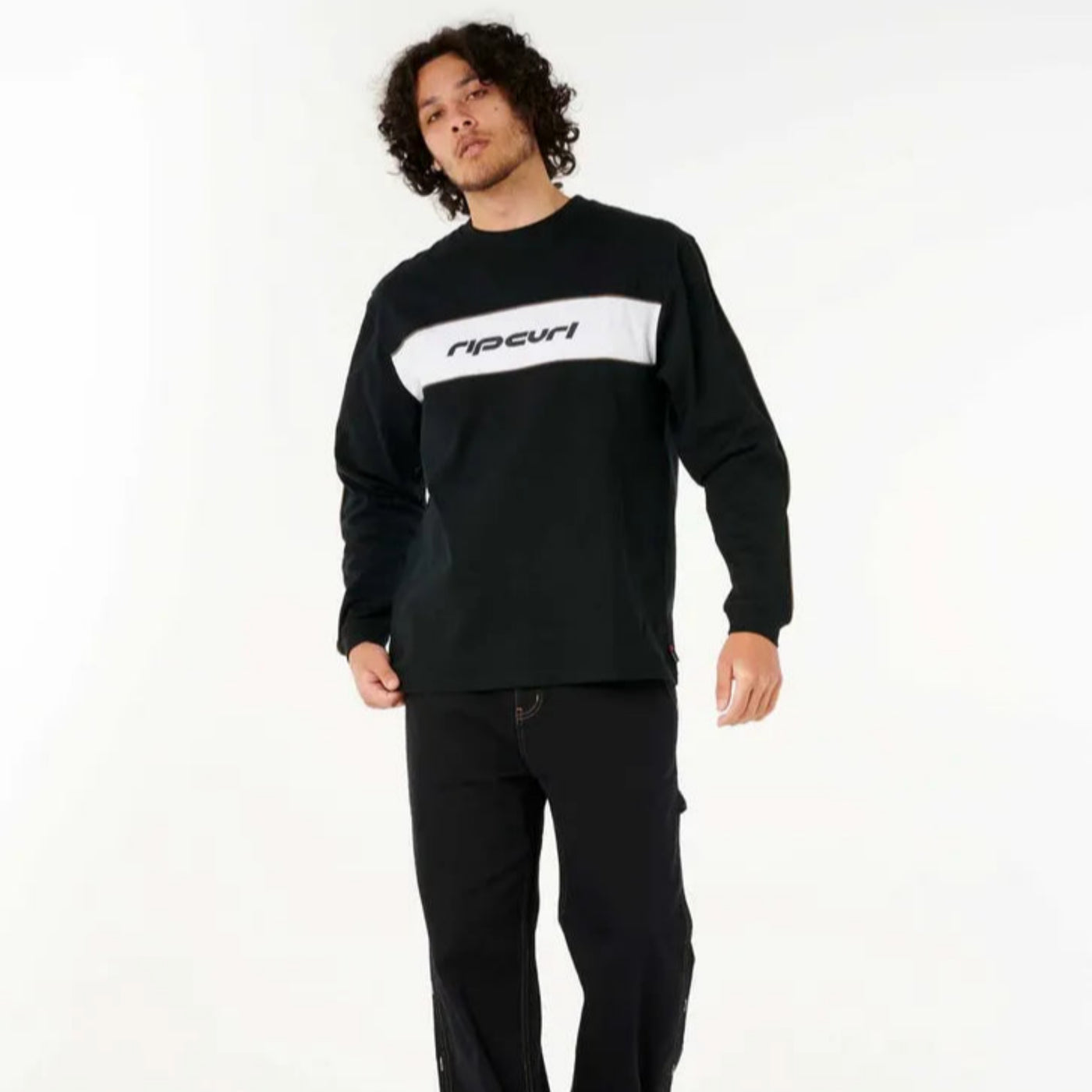 Rip Curl Archive Long Sleeve Tee - Black