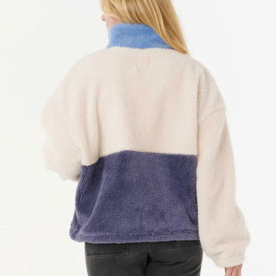 Rip Curl Block Party Polar Fleece - Blue