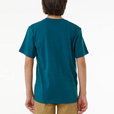 Rip Curl Boys Future Evolution Tee - Trekking Green
