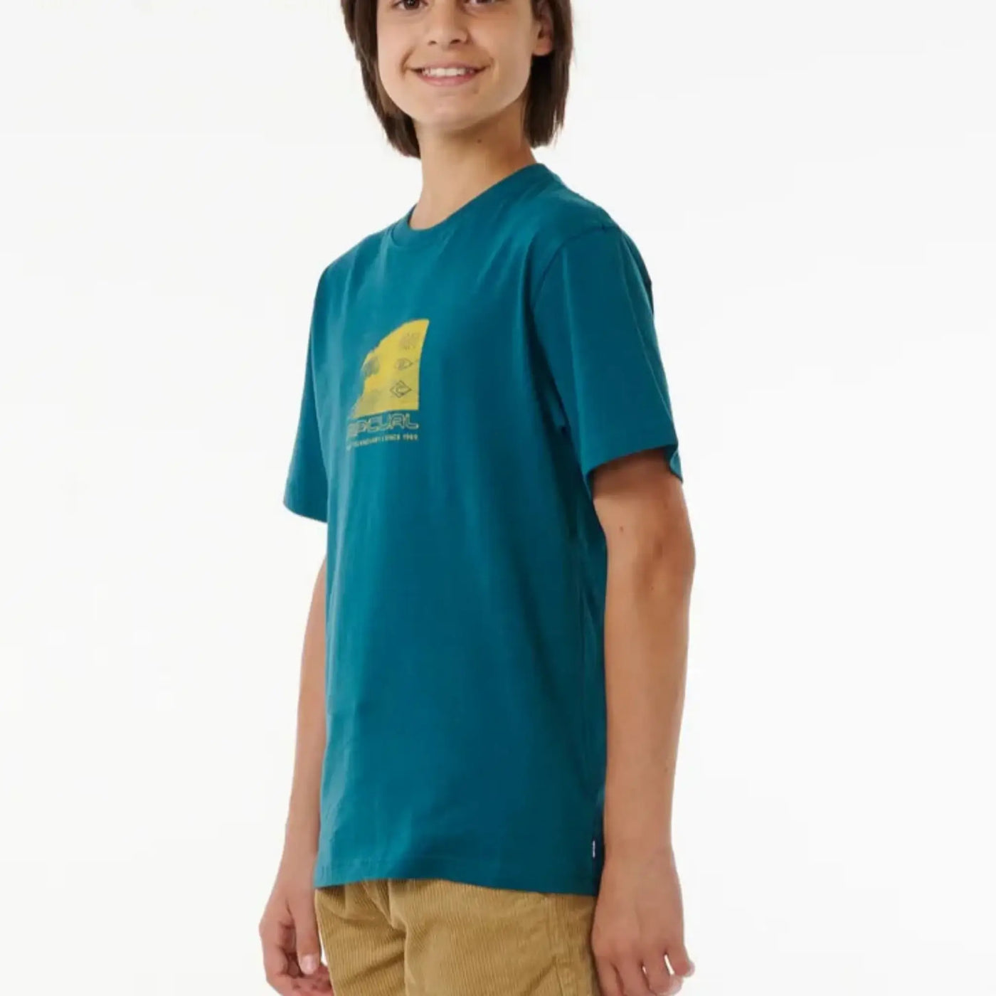 Rip Curl Boys Future Evolution Tee - Trekking Green