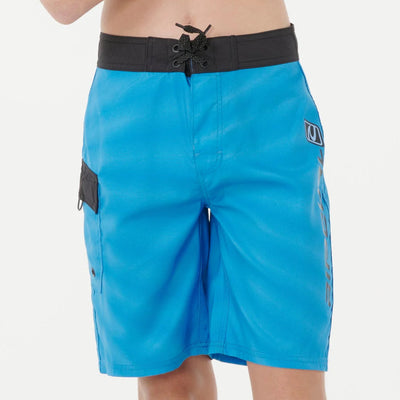 Rip Curl Boys Shock Wave Boardshorts - Northern Blue