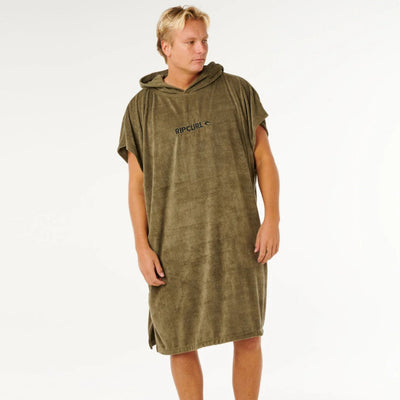 Rip Curl Brand Hooded Towel - Olive