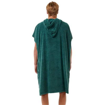 Rip Curl Brand Hooded Towel - Blue Green